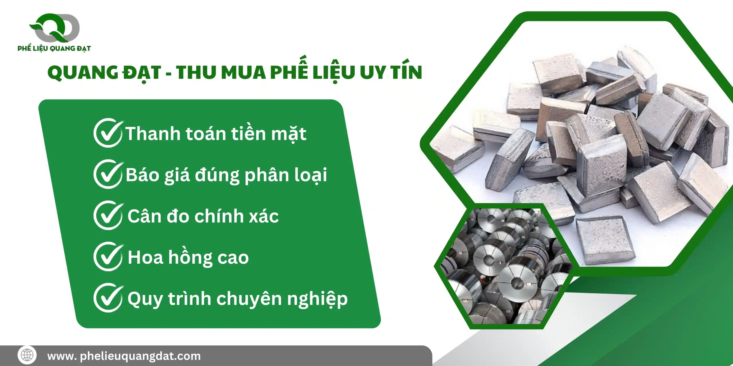 Quang Đạt thu mua phế liệu uy tín, nhanh nhất tại Phú Thọ.