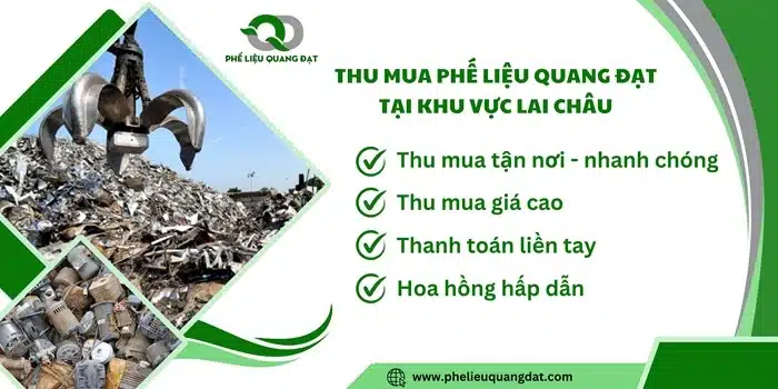 Quang Đạt thu mua phế liệu giá cao giúp bảo vệ môi trường, tạo thêm nguồn thu nhập mới cho khách hàng.