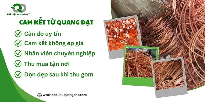 Quang Đạt đặt lợi ích của khách hàng lên hàng đầu và luôn đưa ra mức giá cao nhất.