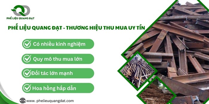 Phế liệu Quang Đạt thu mua phế liệu nhôm tận nơi, dọn dẹp sau khi thu gom.