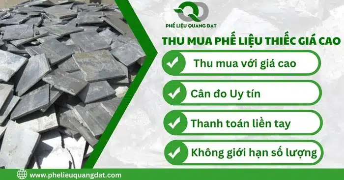 Quang Đạt có nhiều năm kinh nghiệm trong việc thu mua phế liệu thiếc.